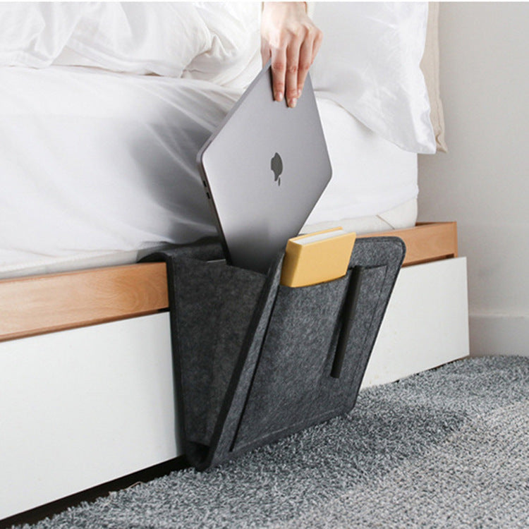 Bedside Storage in use