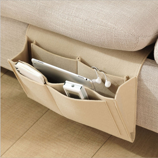 Bedside Storage in use Beige