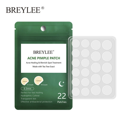 BREYLEE Tea Tree Acne Patch Daily Use Night Use Acne Patch Lighten Acne Mark Ultra-Thin 0.1mm Acne Patch OEM