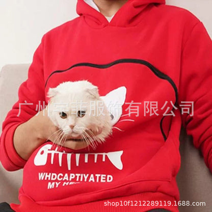 Amazon 2019 hot style ladies cat print sweater cat litter top