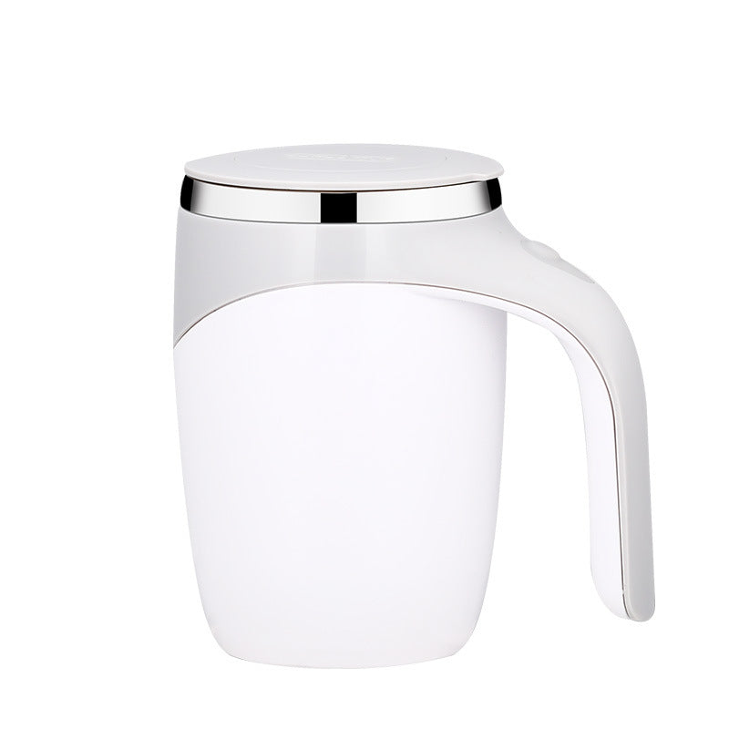 Lazy coffee stirring cup automatic stirring cup magnetic rotating electric milk cup mug 304 stainless steel