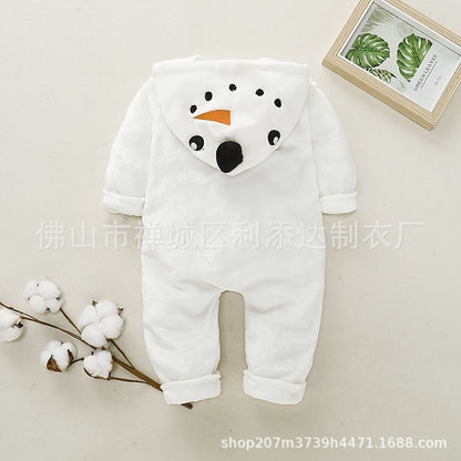 2020 Amazon hot white snowman jumpsuit