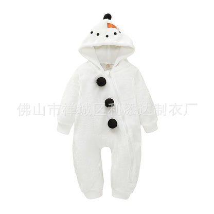 2020 Amazon hot white snowman jumpsuit