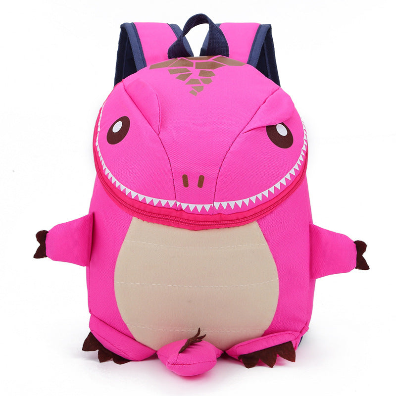 Children's bags new cartoon kindergarten shoulders personality fashion small dinosaur children's schoolbag backpack custom 274