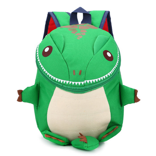 Children's bags new cartoon kindergarten shoulders personality fashion small dinosaur children's schoolbag backpack custom 274