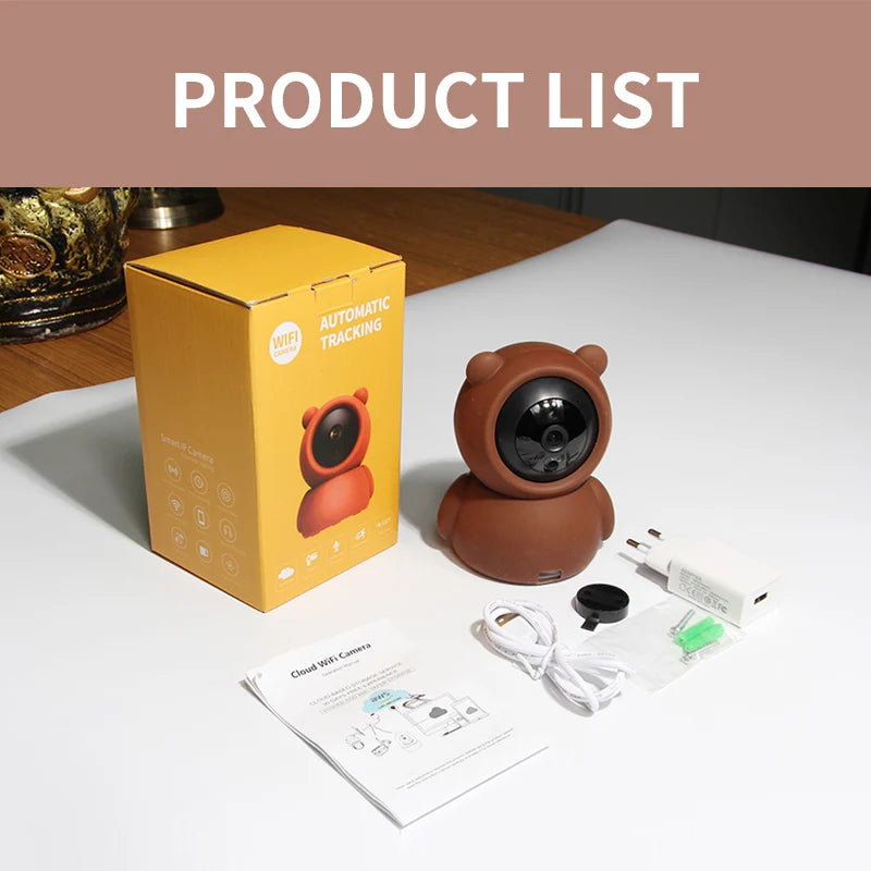 Home 1080P IP Camera Security WiFi Camera IR Night Vision P2P Hidden Baby Monitor Pet Camera Surveillance Wireless CCTV Camera