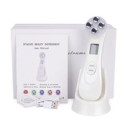 Cross-border HailiCare radio frequency EMS microcurrent electric introduction instrument RF radio frequency microelectronic photon skin rejuvenation and beauty instrument