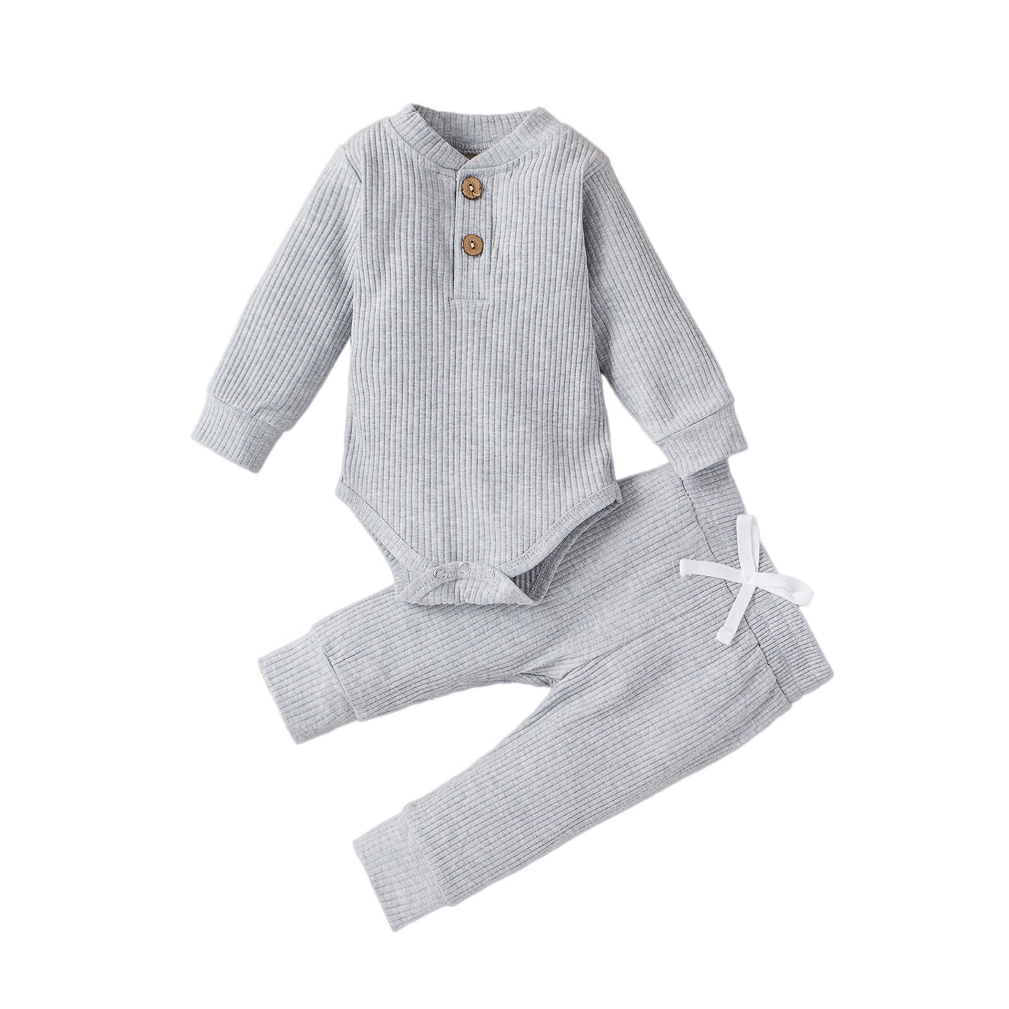 TX children's clothing spring and autumn male and female baby infant cotton long-sleeved jumpsuit trousers home base comfort suit