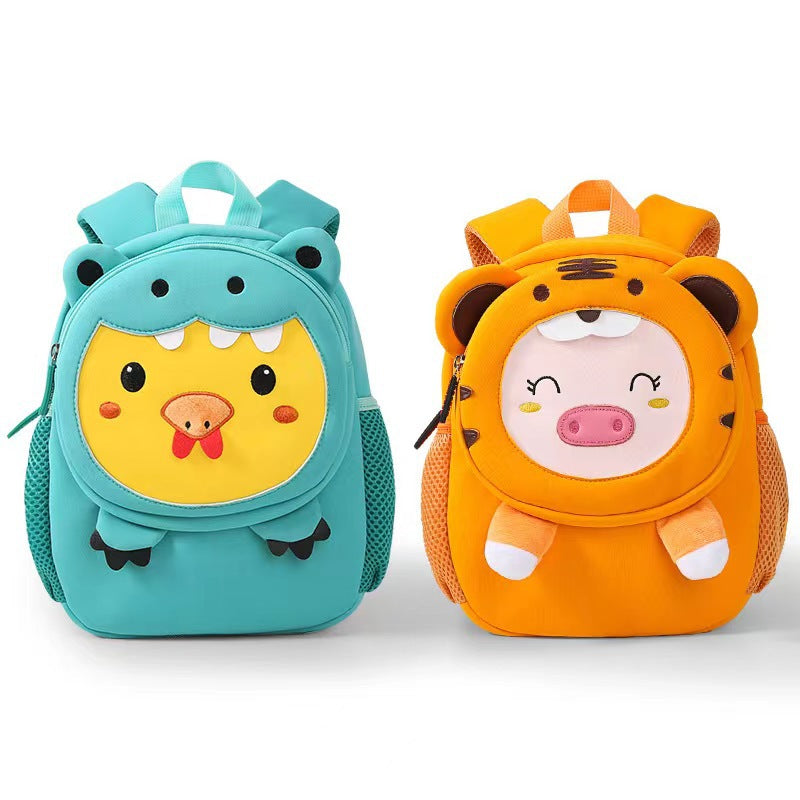 Diving material new animal cross-dressing bag three-dimensional cartoon animal pattern kindergarten backpack children's lightweight backpack