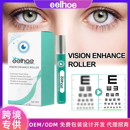 EELHOE Eye Massage Roller Relieves Dry Eyes and Fatigue Relaxes Eyes Gentle Massage Vision Care