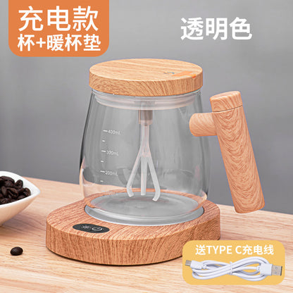 Japanese fully automatic mixing cup glass ins wind electric mug instant coffee milk powder honey potion rotation