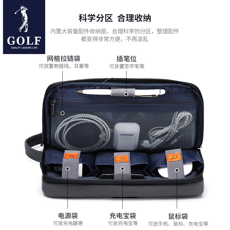 GOLF computer bag men's 15.6-inch notebook portable shoulder bag lightweight shockproof protective sleeve liner bag