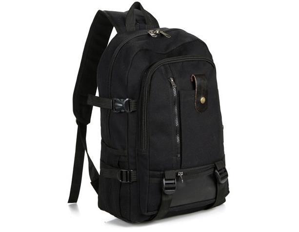 2023 New Men's Simple Fashion Backpack Leisure Travel Rucksack Large Capacity Student School Bag