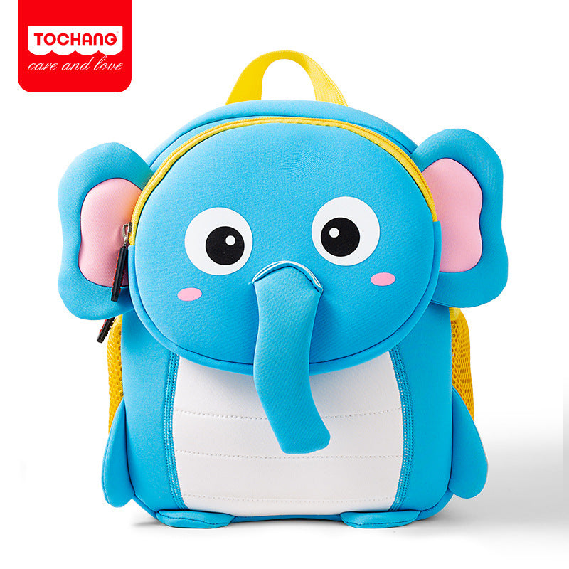 Diving material children's bag cartoon cute three-dimensional animal shape kindergarten small school bag going out lightweight backpack