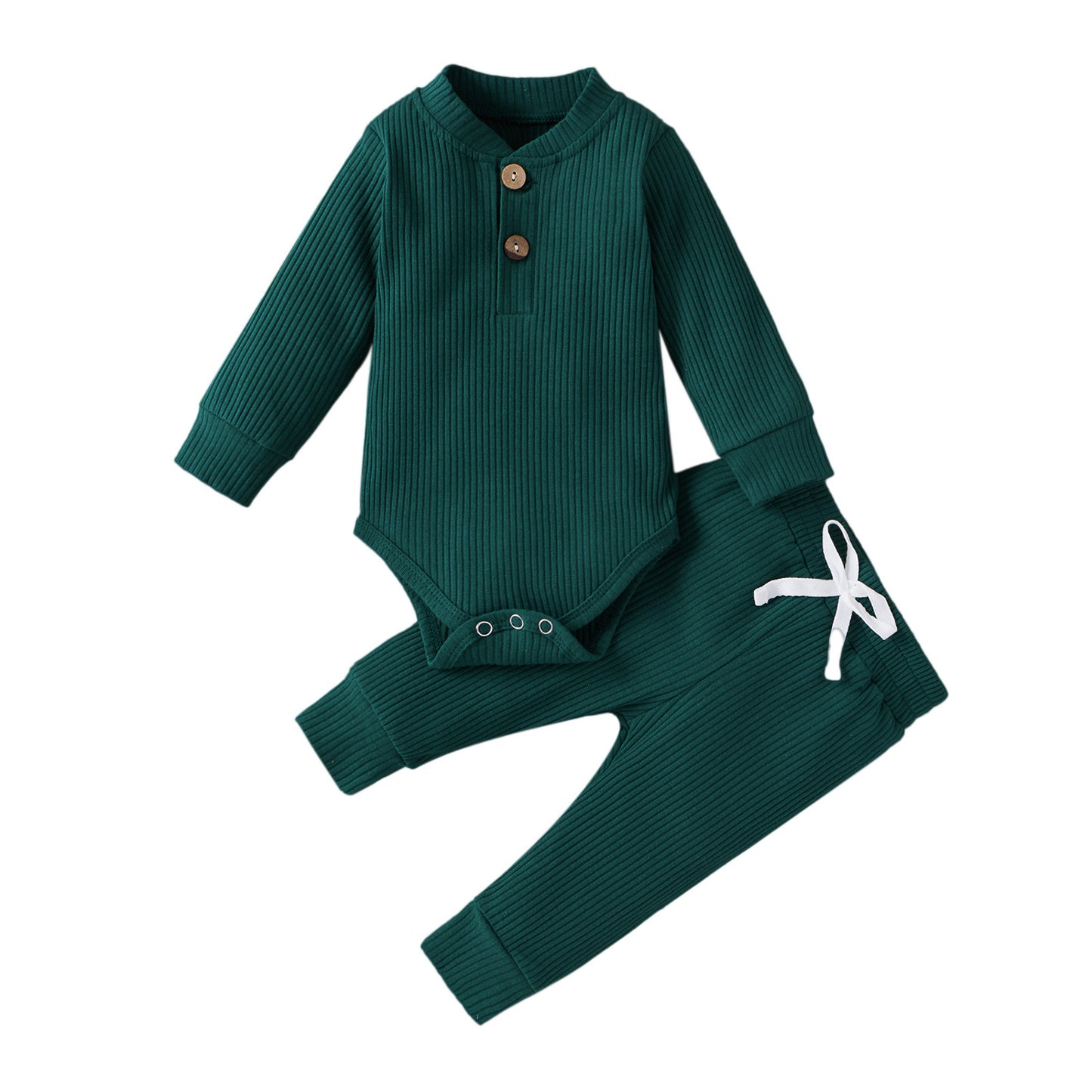 TX children's clothing spring and autumn male and female baby infant cotton long-sleeved jumpsuit trousers home base comfort suit