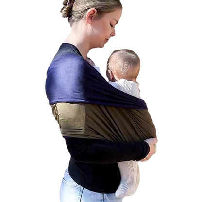 Baby Wrap Carrier in use