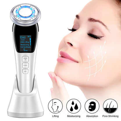 Hot and Cold IPL Beauty Instrument Import and Export Facial Lifting Massager EMS Microcurrent Cross-border Youpin