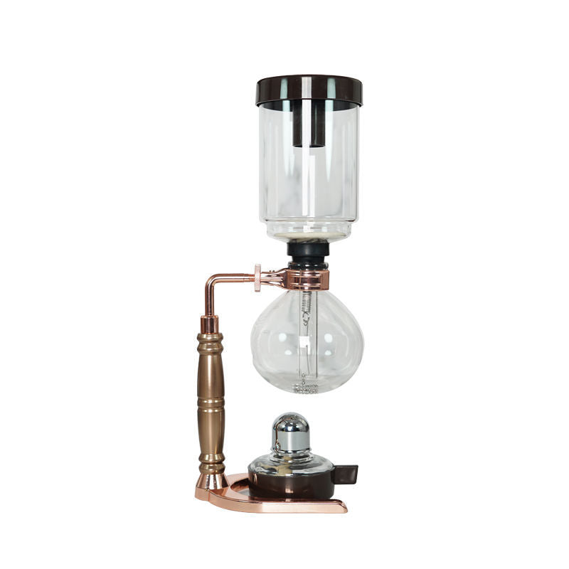 Siphon pot siphon coffee pot set glass household hand-brewed coffee set coffee machine one piece drop shipping